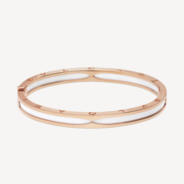Toxse Zero 1 Pink Gold With White Ceramic Bracelet - Image 2