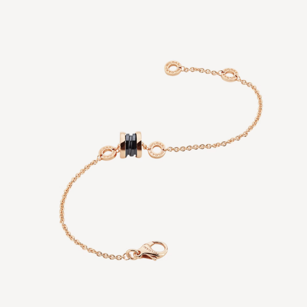 Toxse Zero 1 Soft Pink Gold And Black Ceramic Bracelet - Image 2