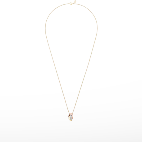 Toxse Trinity Cushion Diamond Necklace - Image 2