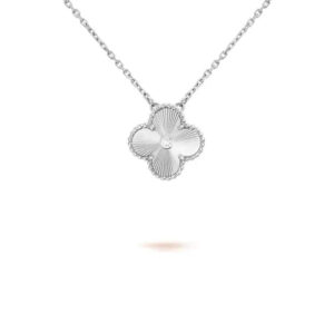 Toxse Clover Necklace Silver