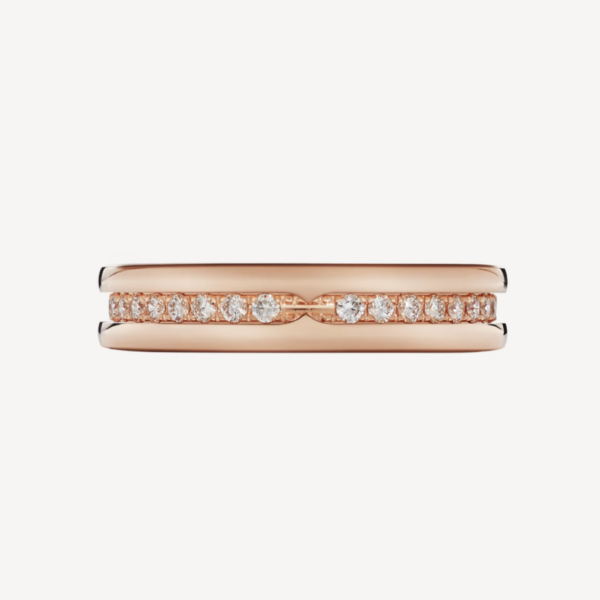 Toxse Zero 1 One-Band Paved Diamonds On The Spiral Ring - Image 3