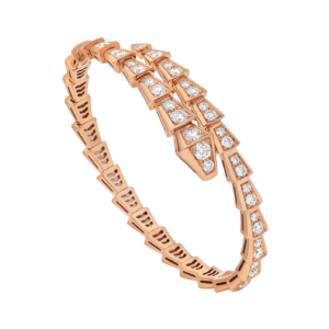 Toxse Serpenti Bracelet 6.8Mm Pink Gold Diamond