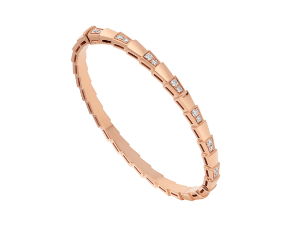 Toxse Serpenti Small Bracelet Pink Gold Diamond