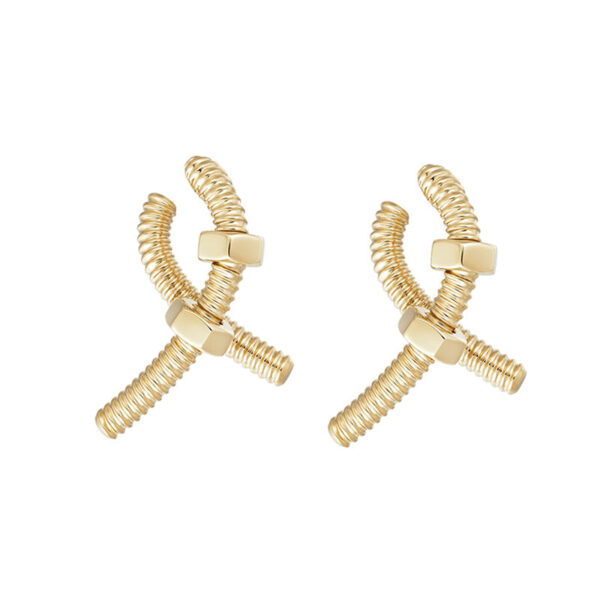 Toxse Écrou De Earrings