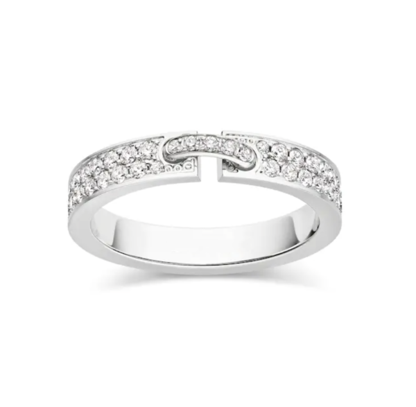 Toxse Alliance Liens Vidence Paved Diamond 4Mm Ring - Image 4
