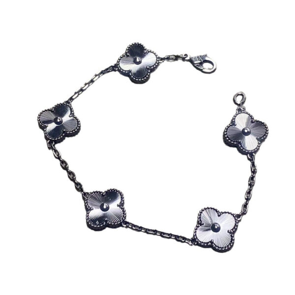 Toxse Vintage Alhambra Full Black Bracelet - Image 2