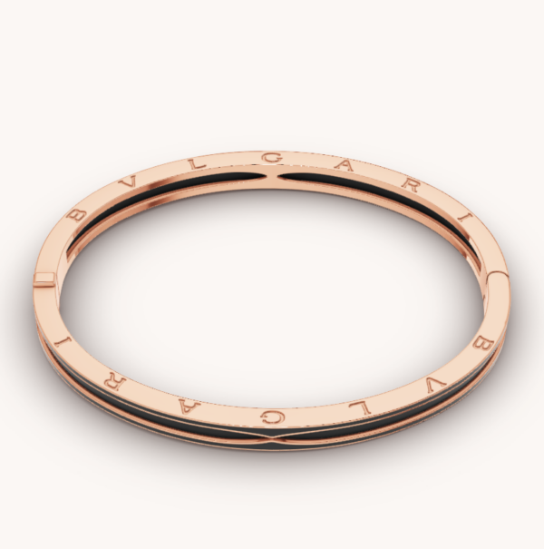 Toxse Zero 1 Pink Gold With Matte Black Ceramic Bracelet - Image 5
