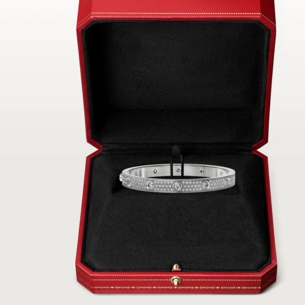 Toxse Diamond-paved 10 Big Diamonds Love Bracelet - Image 2