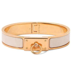 Toxse H Ring Lock Bracelet 12Mm White