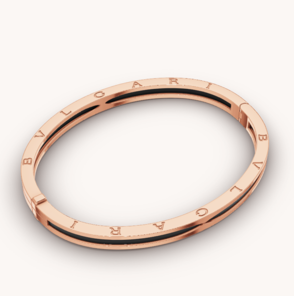 Toxse Zero 1 Pink Gold With Black Ceramic Bracelet - Image 6