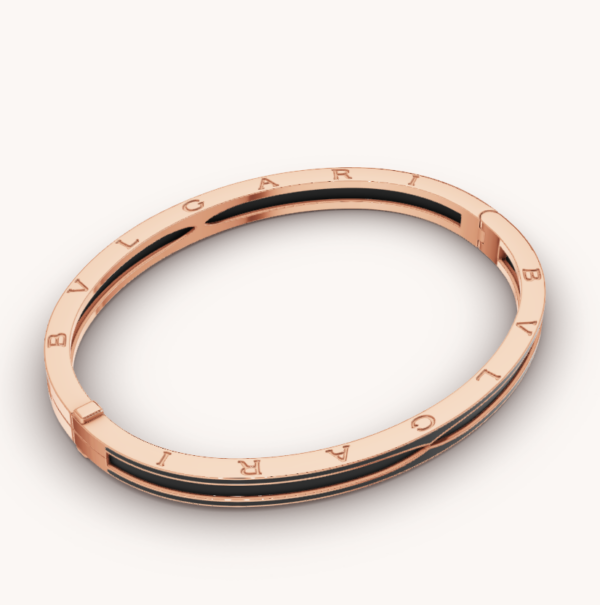 Toxse Zero 1 Pink Gold With Matte Black Ceramic Bracelet - Image 7