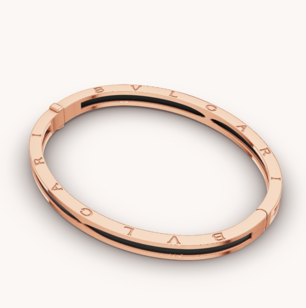 Toxse Zero 1 Pink Gold With Black Ceramic Bracelet - Image 7