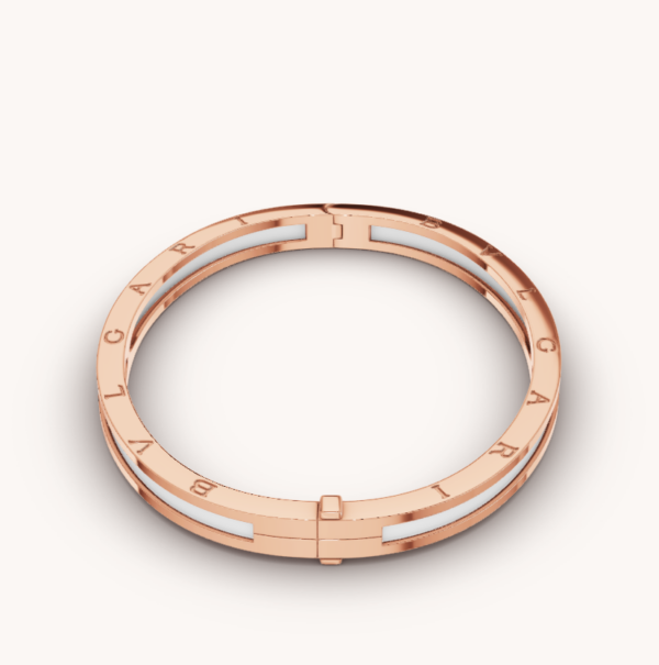 Toxse Zero 1 Pink Gold With White Ceramic Bracelet - Image 7