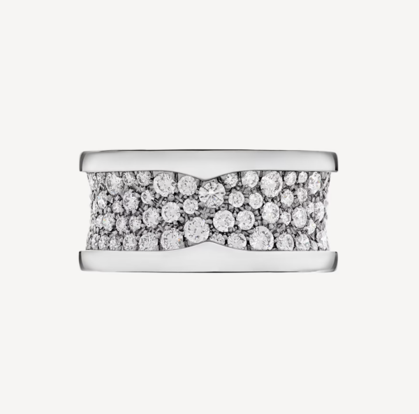 Toxse Zero 1 With Paved Diamonds On The Spiral Ring - Image 7