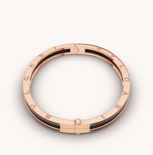 Toxse Zero 1 Pink Gold With Matte Black Ceramic Bracelet - Image 8
