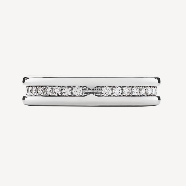 Toxse Zero 1 One-Band Paved Diamonds On The Spiral Ring - Image 8