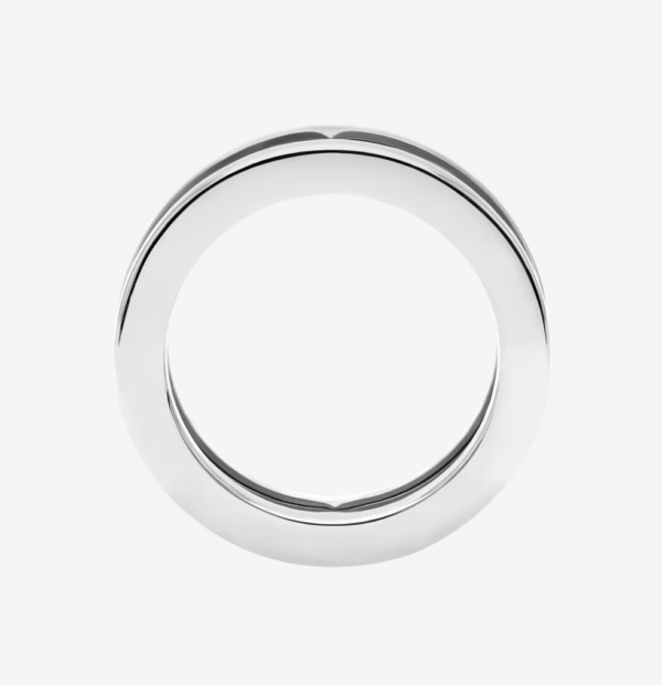 Toxse Zero 1 One-Band With Openwork Logo Spiral Ring - Image 8