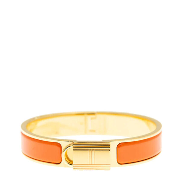 Toxse H Lock Orange Gold Bracelet 12Mm