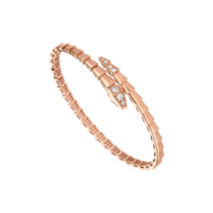 Toxse Serpenti Bracelet Diamonds Pink Gold