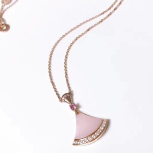 Toxse Dream Necklace Pink Mop Diamond