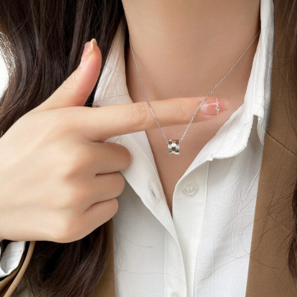 Toxse Bee Mini Pedant Diamond Necklace - Image 7