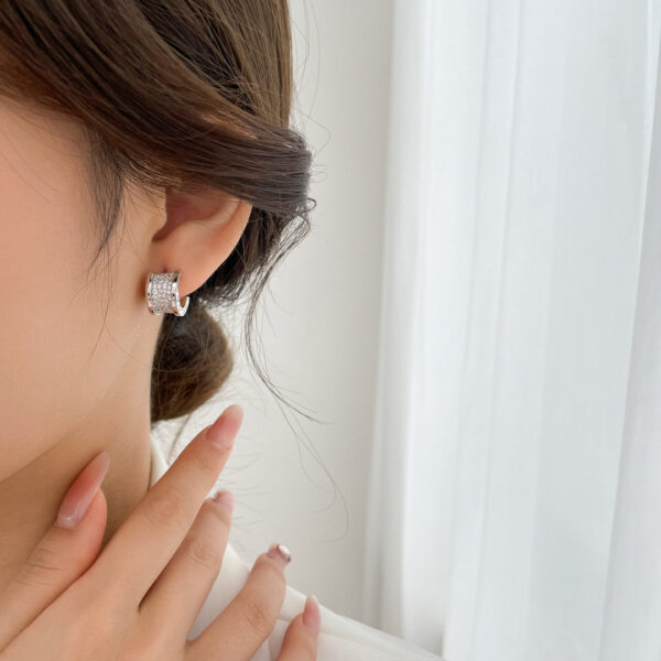 Toxse Zero 1 Diamond Paved Earrings - Image 4
