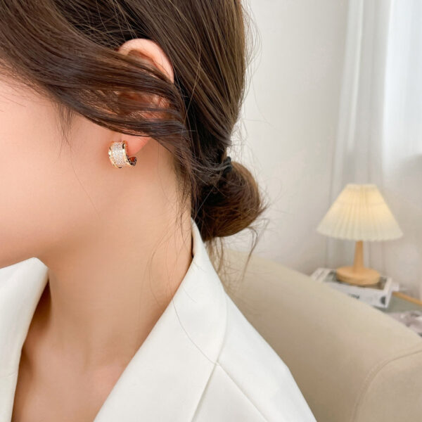 Toxse Zero 1 Diamond Paved Earrings - Image 5
