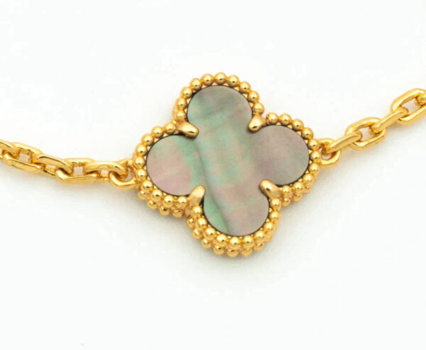 Toxse Clover Bracelet 5 Motifs Mop And Diamond - Image 3