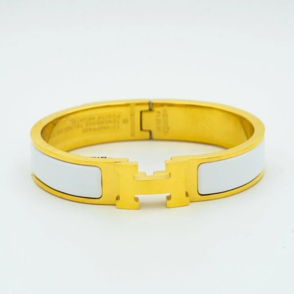 Toxse H White Bracelet Pink Gold/Gold/Silver - Image 3