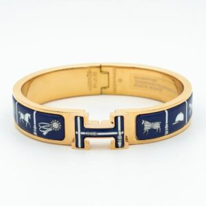 Toxse H Bracelet Blue Ceramic