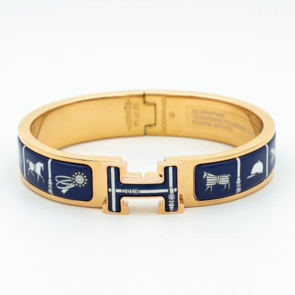 Toxse H Bracelet Blue Ceramic