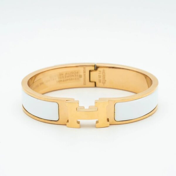Toxse H White Bracelet Pink Gold/Gold/Silver