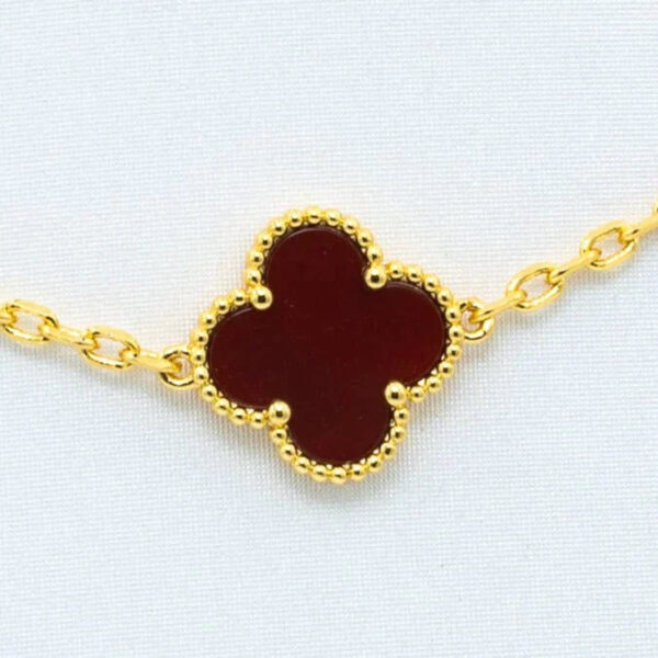Toxse Vintage Carnelian Necklace 10 Motifs Gold - Image 4