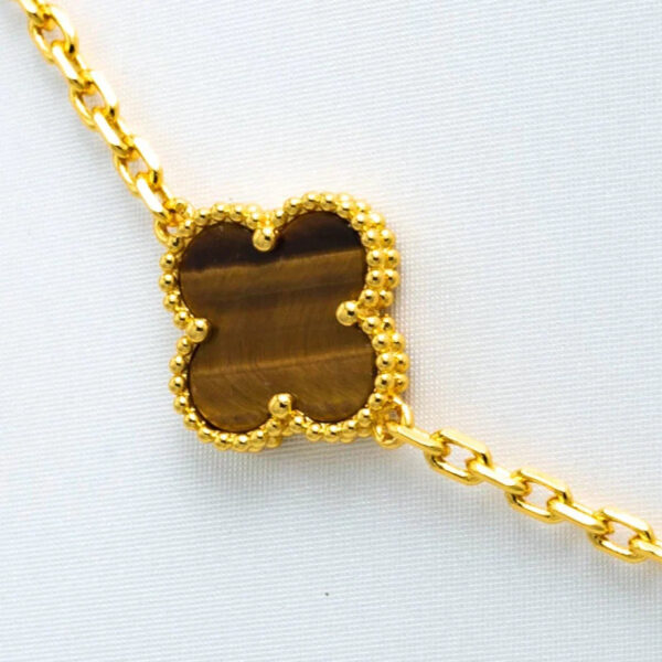 Toxse Vintage Tiger Eye Necklace 10 Motifs Gold - Image 4