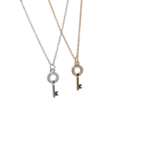Toxse T - Jewelry Modern  Key Pendant Necklace