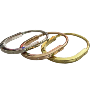 Toxse T - Jewelry Lock Half Diamond Bracelet