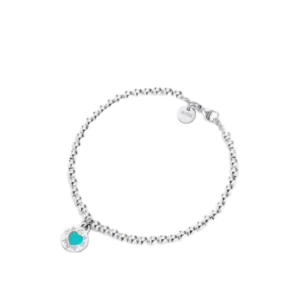 Toxse T - Jewelry Return Bracelet With Blue  Heart Charm