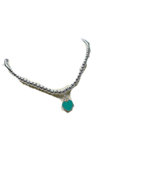 Toxse T - Jewelry Return Necklace With Blue Charm