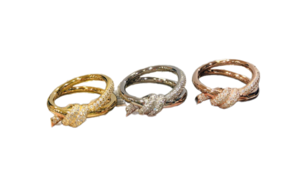 Toxse T - Jewelry Knot Diamond  Ring