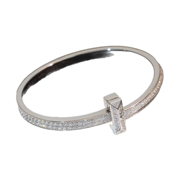 Toxse T - Jewelry T Full Diamond Silver Bracelet