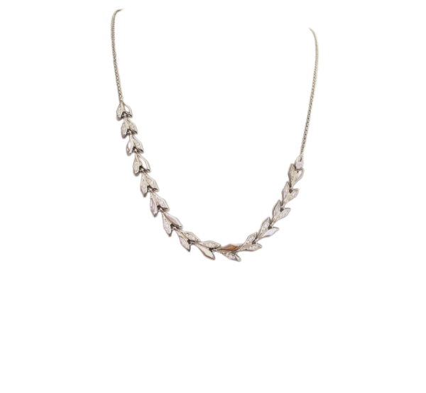 Toxse T - Jewelry Victoria Vine Drop Diamond Necklace