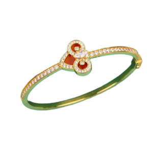 Toxse T - Jewelry Fleur De Lis Key Diamond Bbracelet