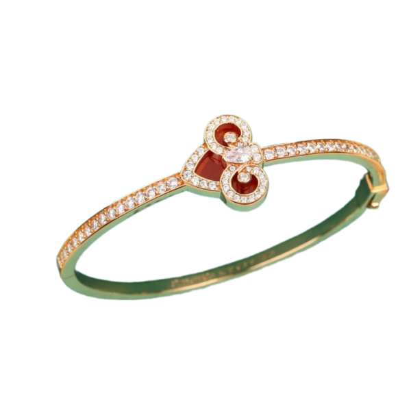 Toxse T - Jewelry Fleur De Lis Key Diamond Bbracelet - Image 2