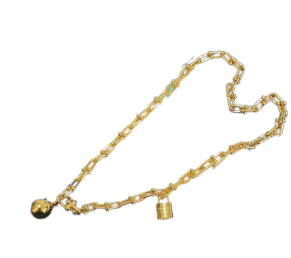 Toxse T - Jewelry Hardwear Small Single Wrap Gold Necklace