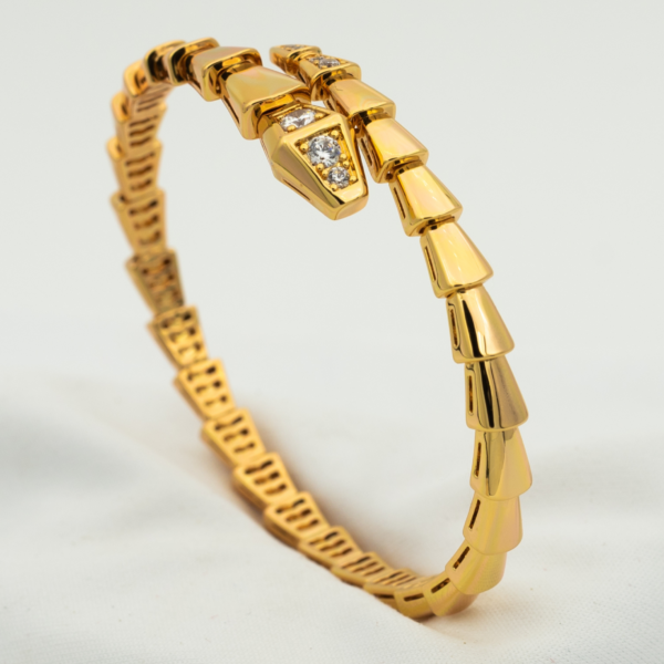 Toxse Serpenti Bracelet Diamonds Pink Gold - Image 3