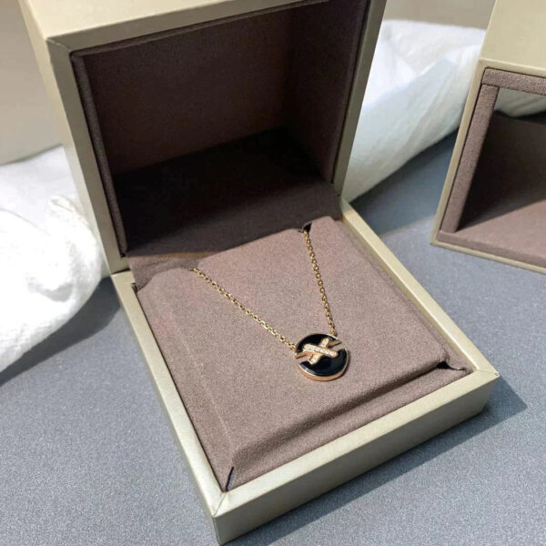 Toxse Jeux De Rose Gold Diamond Necklace - Image 5