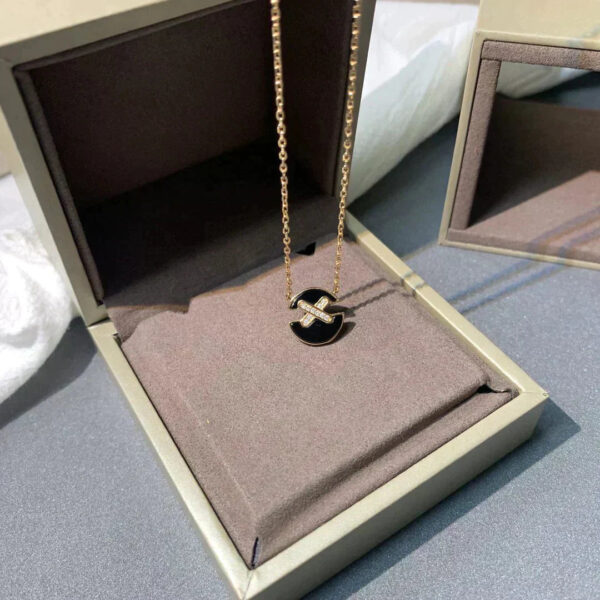 Toxse Jeux De Rose Gold Diamond Necklace - Image 8