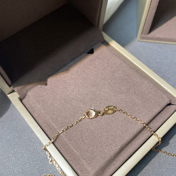 Toxse Jeux De Pink Gold Diamond Necklace - Image 9