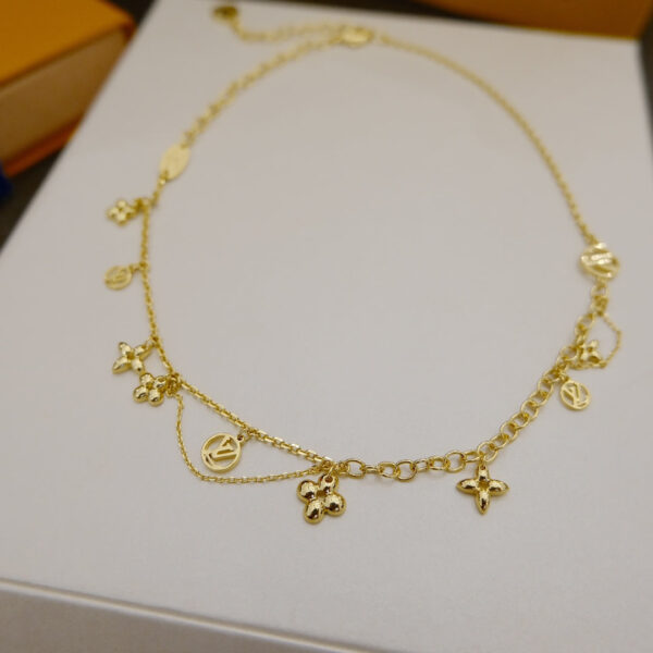 Toxse Blooming Supple Necklace Brass - Image 2