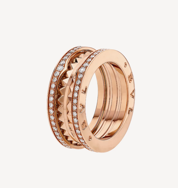 Toxse Zero 1 Rock Diamond Pink Gold